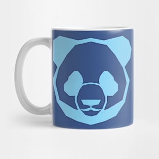 Retro Panda Cyan Mug